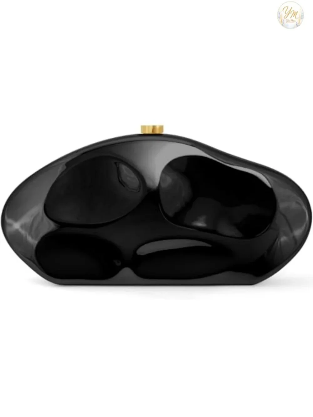 Acrylic Clutch Purse Evening Bag Chain Detachable Box Clutch Wedding Party